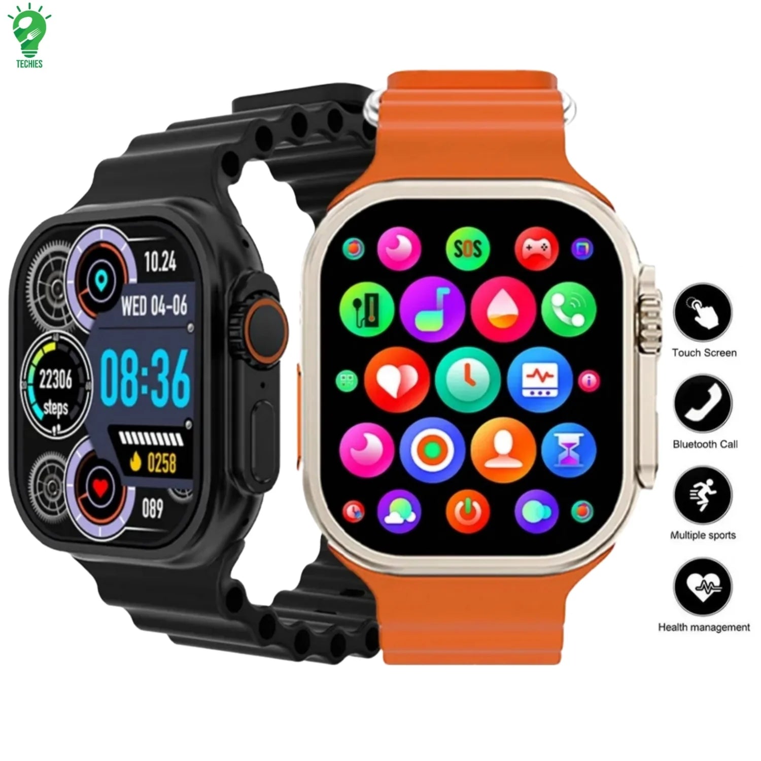 T800 Ultra 2 1.99″ HD IPS Display Smart Watch Series 9 Bluetooth Call Smartwatch